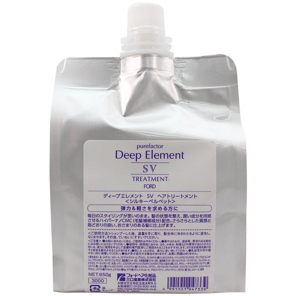 

Mikuchi Sangyo Ford Hair Cosmetics Deep Element SV Hair Treatment Refill 650g