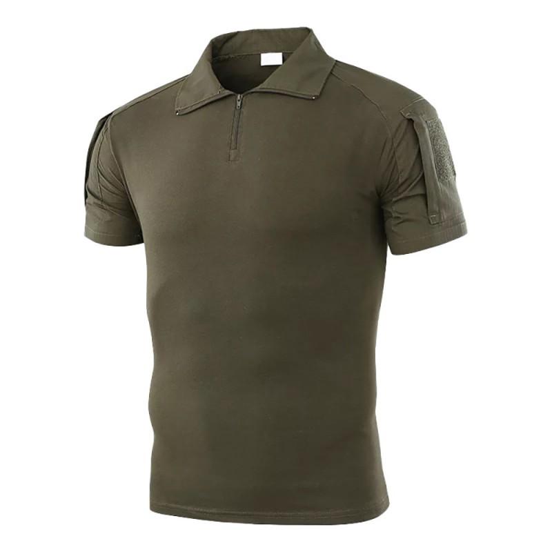 G2 Frogsuit Top Men's Camouflage Short-sleeve Training Outdoor Sports Combat Lapel T Military Uniform