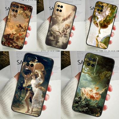 Renesanční umělecký kryt pro OPPO A54 A74 A94 A98 A78 A79 A16 A76 A96 A5 A9 A17 A77 A15 A52 A72 A53 A57S