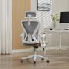 Ergonomic Mesh Office Chair with Adjustable Lumbar Support and Headrest – High-Back Executive Desk Chair for Home/Office