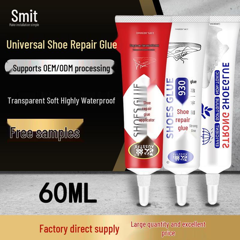 

Quick-Drying Universal Shoe Repair Glue for Leather, Canvas, and Sports Shoes Strong Shoe Repair Glue 60ML Chinese