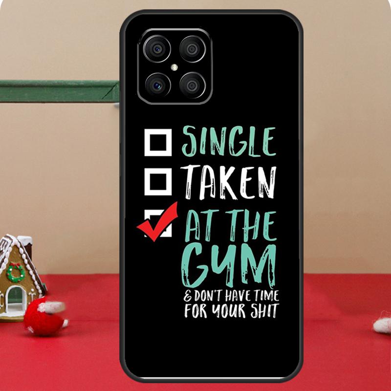 Bodybuilding Gym Fitness Quotes Case For Honor Magic 6 7 8 Pro Honor 400 200 70 90 Lite X8c X8b X9a X9b X9c X9d Win RT Cover