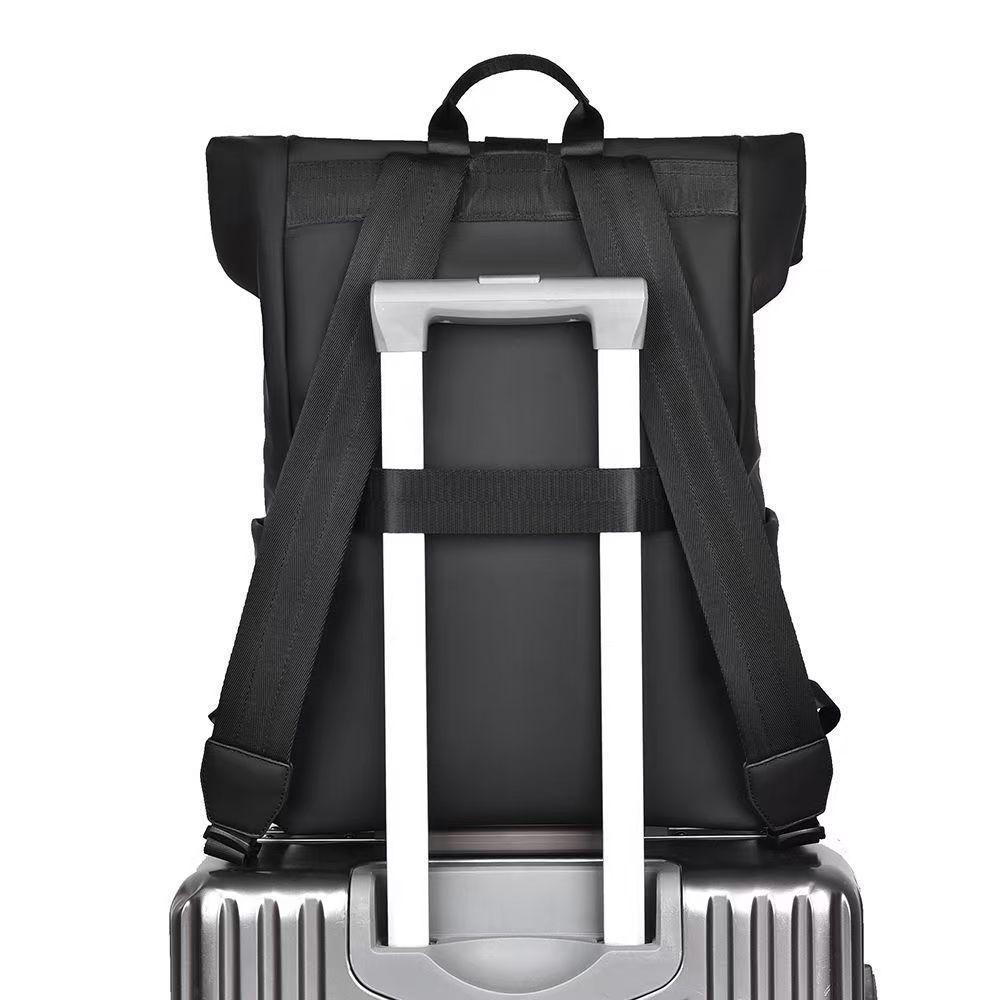 16-inch Men's Magnetic Waterproof Laptop Backpack - Large Capacity & Trendy