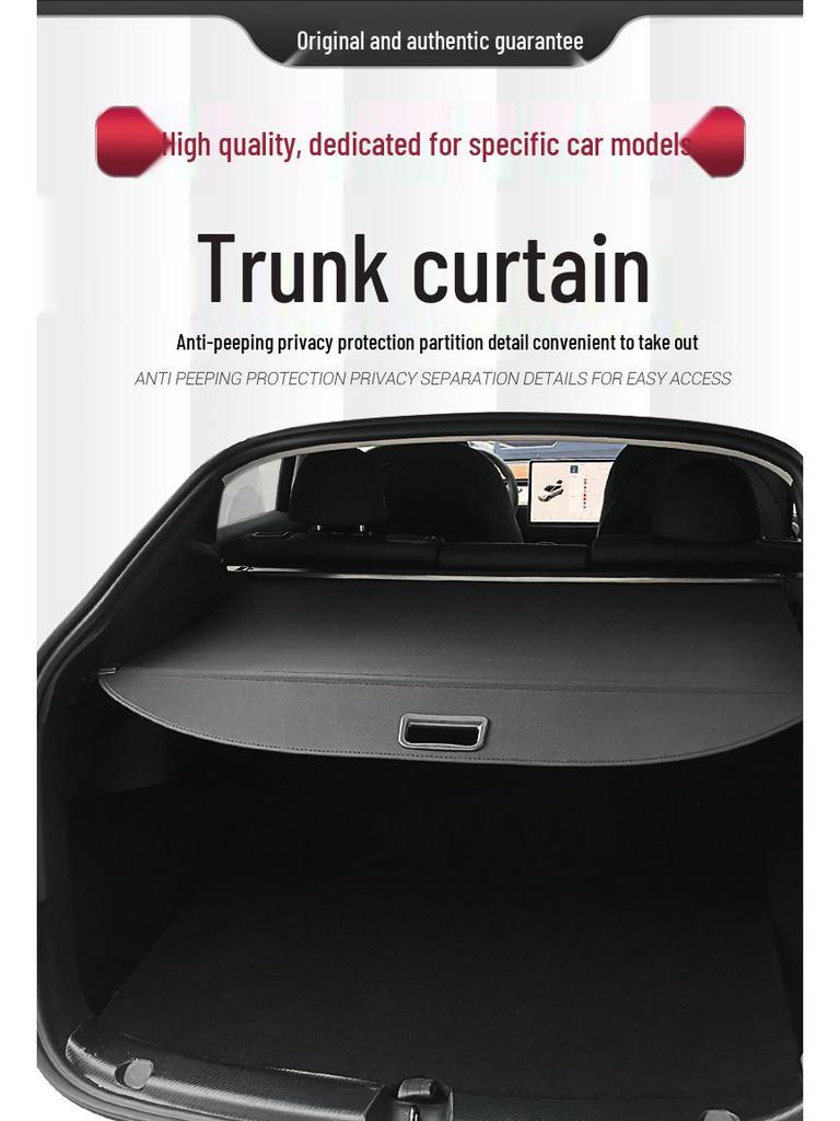 Jetour Traveler 23-26 Trunk Sunshade PRO: Tail Box Partition & Interior Mod