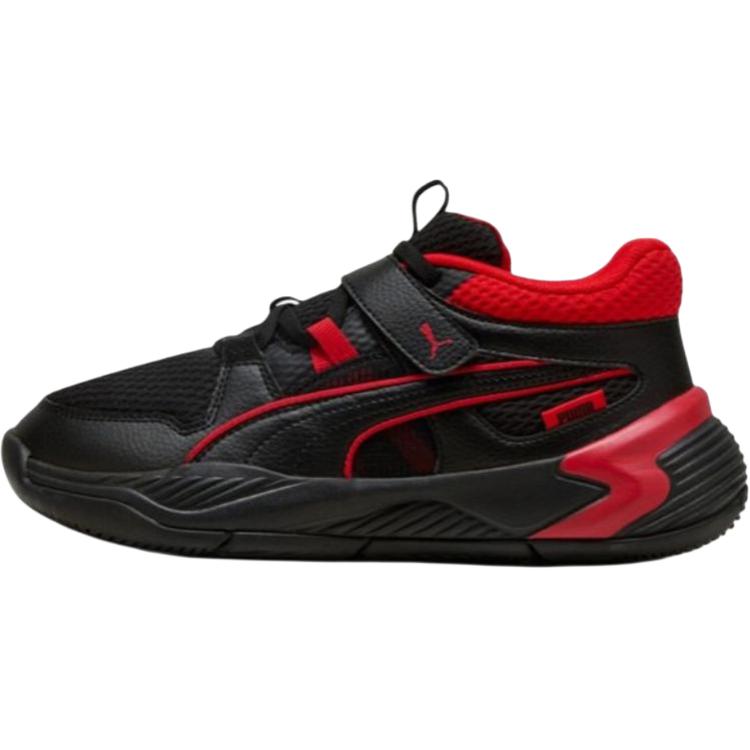 Puma Uproar Comfortable Versatile Slip-Resistant Rebound Low-Top Casual Shoes Kids sneakers Black Red 312739-05 31