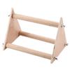 Parrot Stand Perch Bird Pet Standing Playground Funny Wooden Activity Playstand