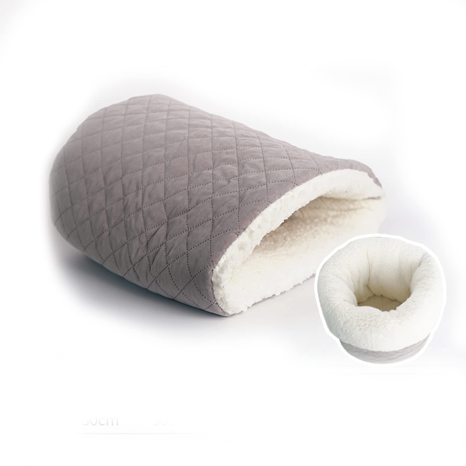 

Эта кошачья лежанка идеально подходит для Она также служит кошачьим спальным местом питомцем и милым питомцем обеспечивая хорошее тепло и предлагает защиту от и является серый