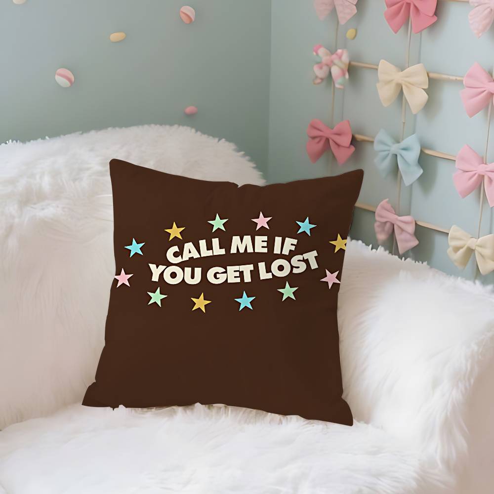 Tyler The Creator CALL ME IF YOU GET LOST Case Plush Fabric Soft Pillowcase Double Sided Print Cushion Cover Household Gifts