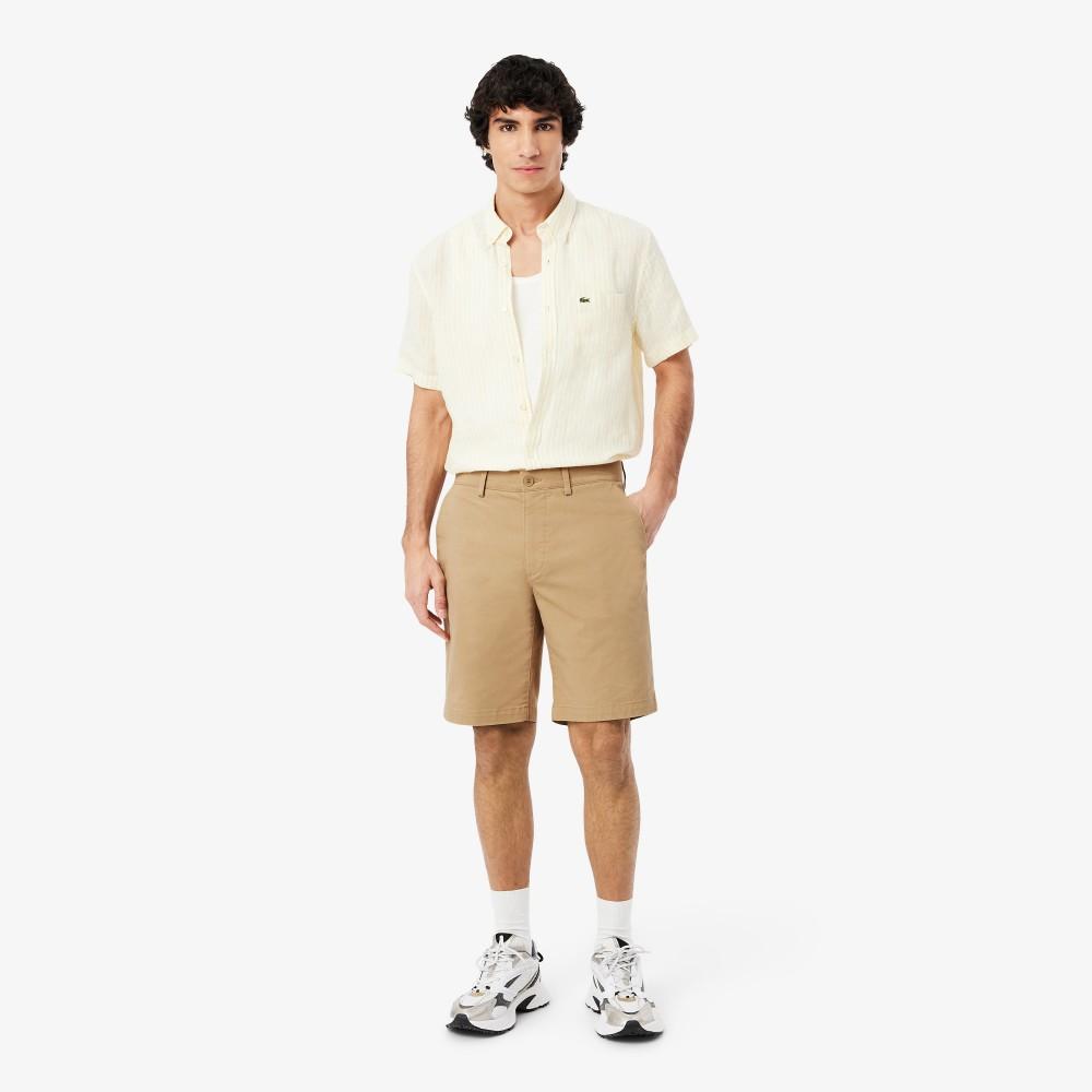 [lacoste] Men s Twill Bermuda Chino FH2340-56G02S 29