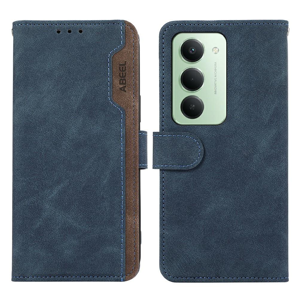 For Xiaomi Redmi 15 4G (EU) (171mm) Case Color Splicing Leather Flip Phone Cover RFID Blocking