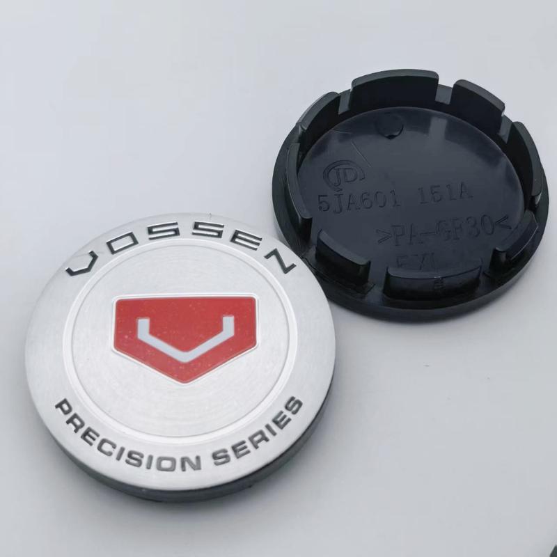 4pcs Vossen Logo Emblem Car Wheel Center Caps 56MM (51MM I.D) Car Wheels Lid Hub Rim Hubcaps Cover Replace Styling Accessories