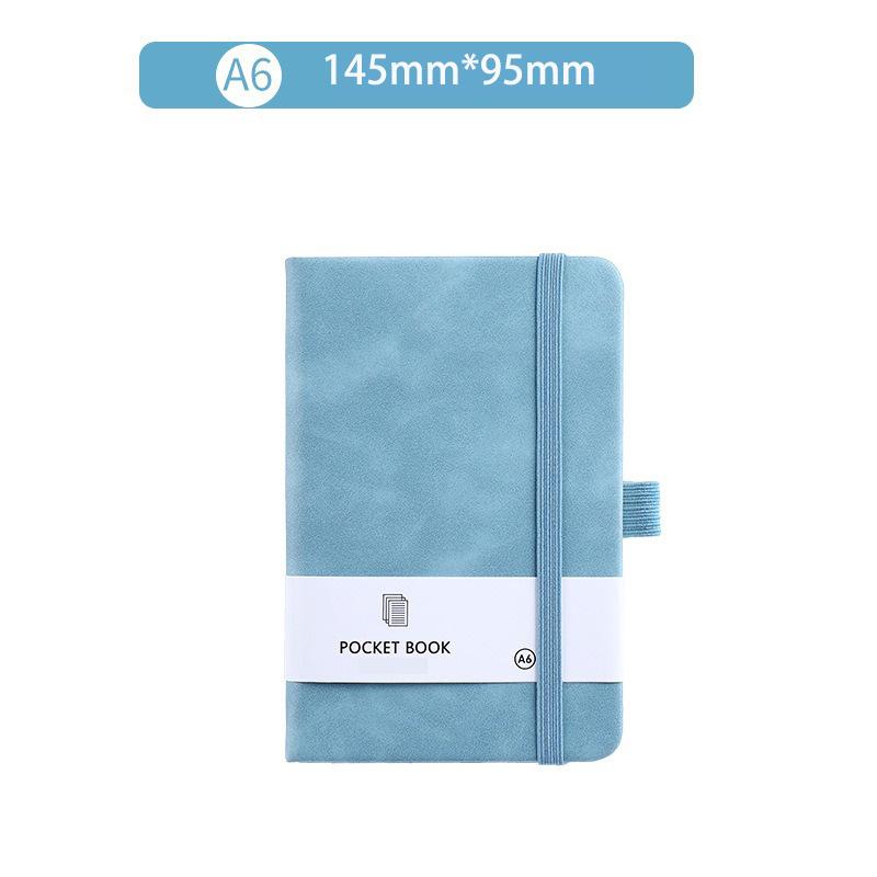 A6/A7 Pocket Notepad Sketchbook Portable 100 Sheets Portable Mini Notebook Not Drop Pages 5 Colors Notebooks And Journals