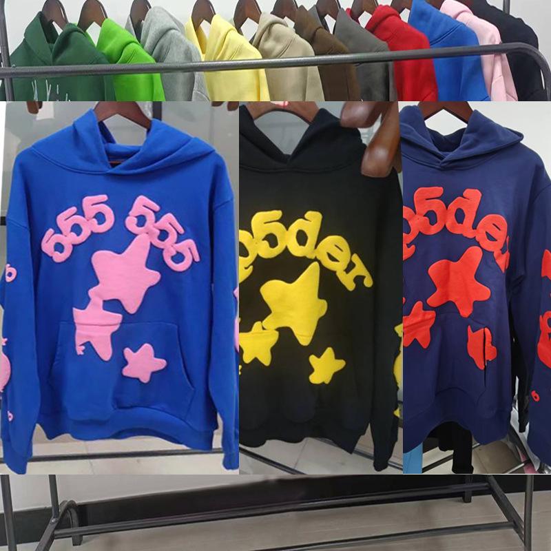 High-Quality 420G Sp5der Hoodie: Trendy European & American Sweatshirt
