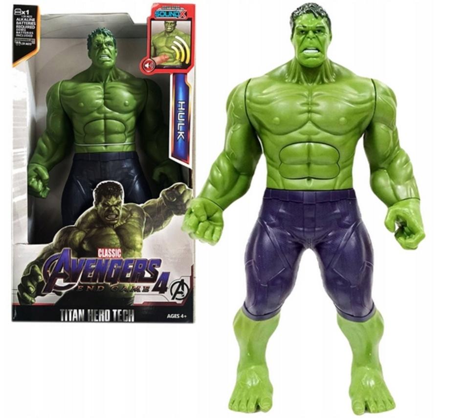 Hulk Vendicatori Figura Interattiva Marvel Giocattolo da Collezione 30 Cm
