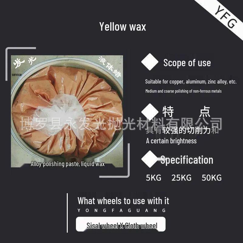 Stainless Steel Liquid Polishing Wax