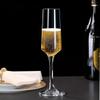 6pcs Champagne Cups Elegant 8oz Champagne Flute Clear Sparkling Champagne Flute Glass Mimosa Glass For Prosa Restaurant Wedding Party Anniversary