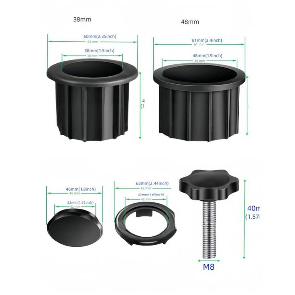 Stability Adapter Reducing Rings Complete Installation Package Lightweight Design Easy Installation Umbrella Adapters