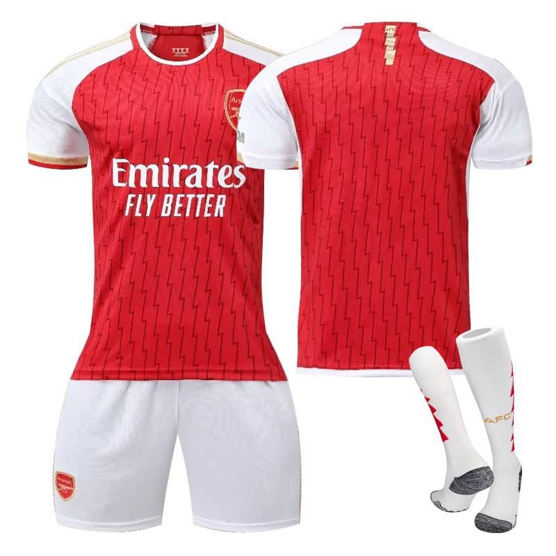 2324 Arsenal's Home Football Uniform Set Jersey No. 8 Udgau 7 Saka Player Version Fan Team
