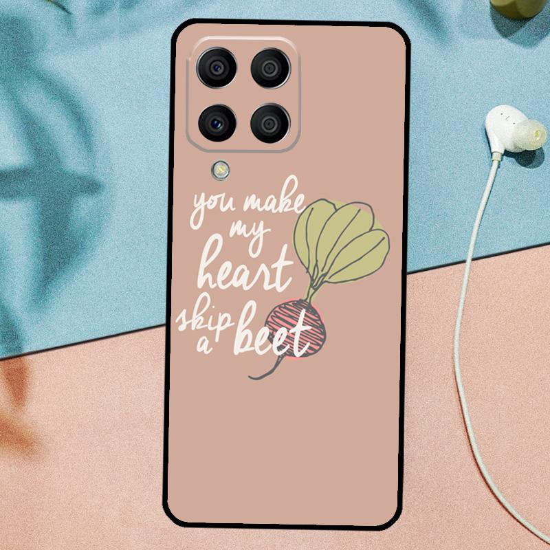 Vegan Vegetarian Quote For Samsung Galaxy M21 M31 M11 M13 M33 M53 M16 M06 M12 M14 M15 M35 M55 M34 M54 M32 M52 Case