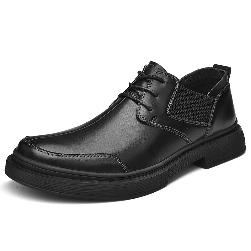 Hot Selling Men's Business Shoes Europe America High-end Banquet Dress Shoes Men's Genuine Leather Shoes Outdoor Casual Shoes