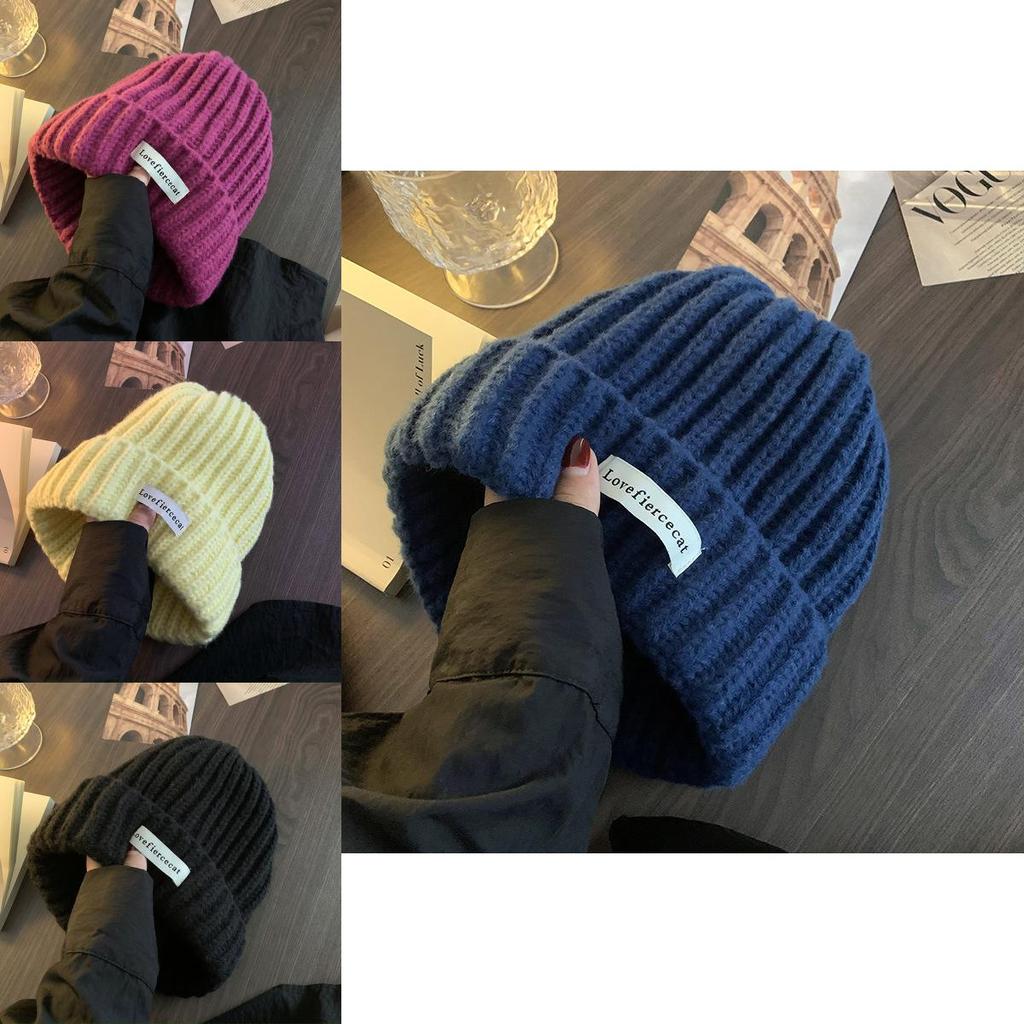 Cozy And Stylish Japanese Knit Slouchy Beanie Hat For Autumn And Winter Wear