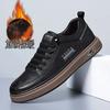 Casual Leather Shoes Men'S  Spring New Soft Leather Cowhide Mens Shoe Soft Sole Versatile Daily Board Shoes Men Loafers Male