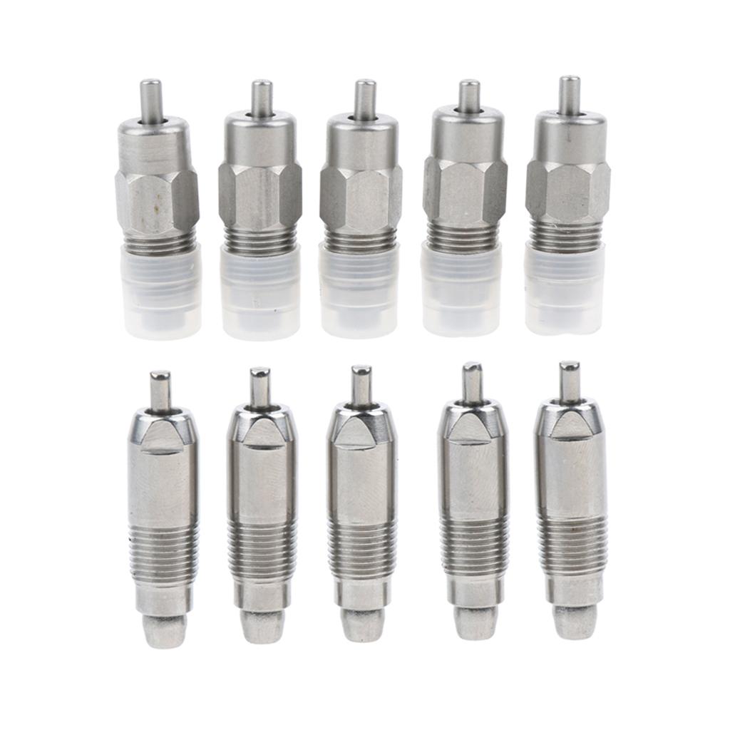5 Pieces Poultry Nippler Waterer Automatic Feeder for Chicken Duck Rabbit