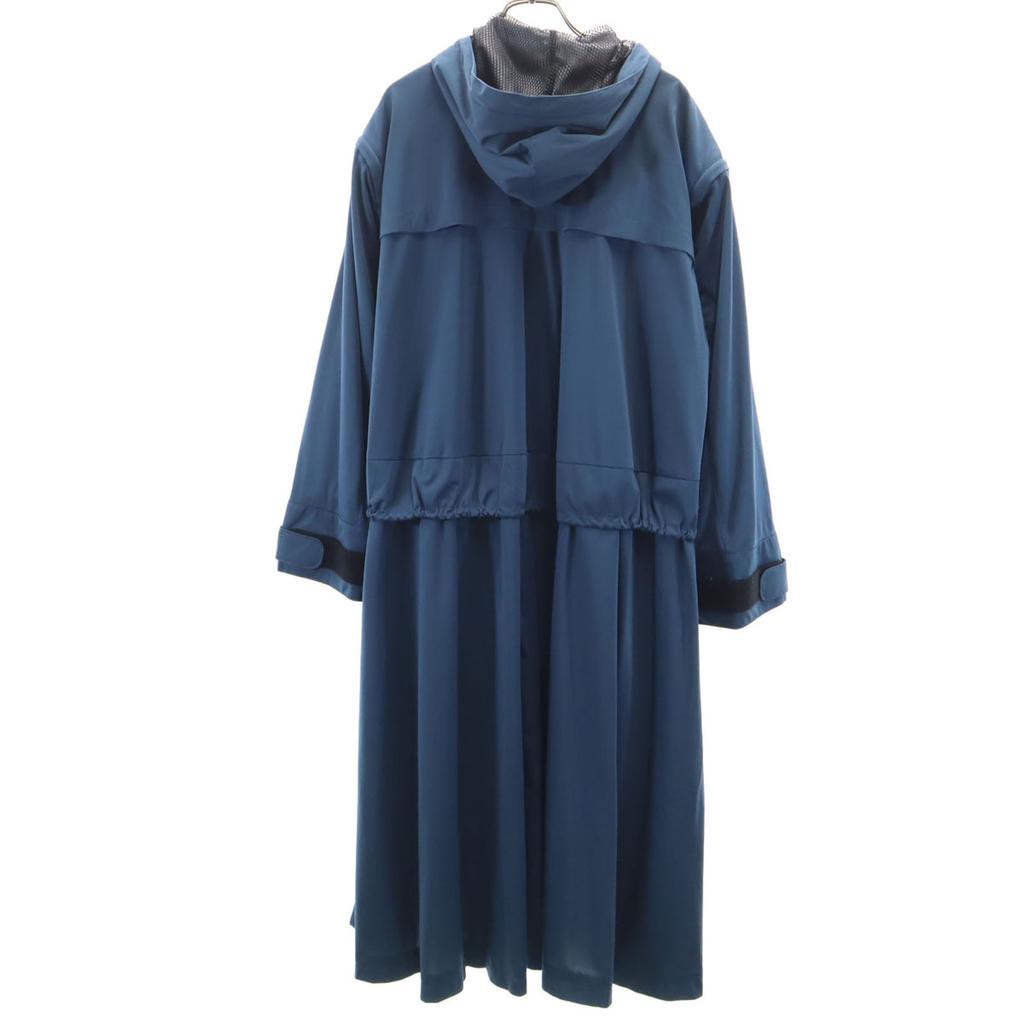 LIEBE DANSKIN Regenjacke L Marineblau System Kapuze, Netzfutter, 2-Wege Damen Gebraucht