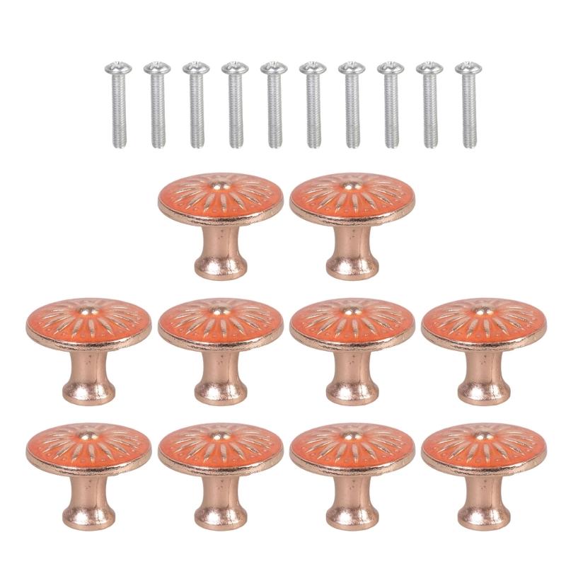 European Styles Round Cabinet Pull Solid Drawer Handle Kitchen Cabinet Knob For Wardrobe Dresser