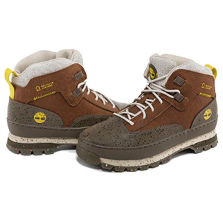 Timberland Durable Shock Absorbing Casual Comfortable Ankle Outdoor Boots Women boots Brown A5SMNW