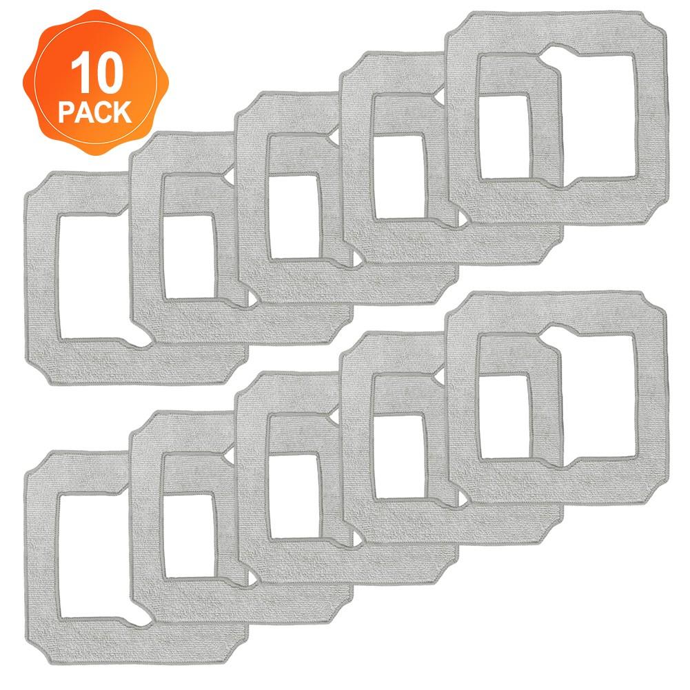 

Гибкие насадки для мытья полов ECOVACS для WINBOT MINI, упаковка из 10 салфеток для уборки 10 PACK