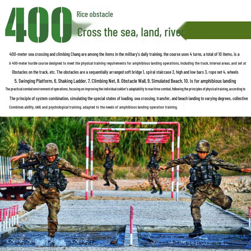 400m Outdoor Amphibious Training Soft Bridge