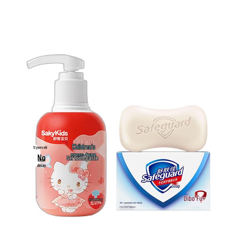 

Safeguard Soap & SOKY Kids Toothpaste Bundle