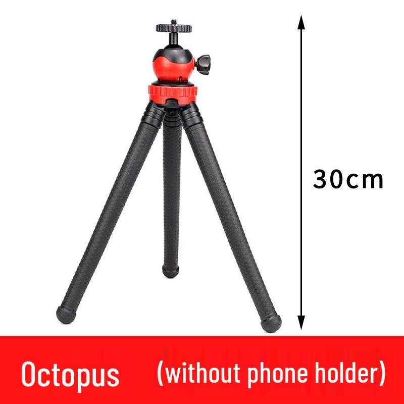 Versatile Flexible Octopus Tripod for Phones & Cameras - Outdoor/Indoor Stand for Selfie, Mirrorless DSLR, Live Streaming