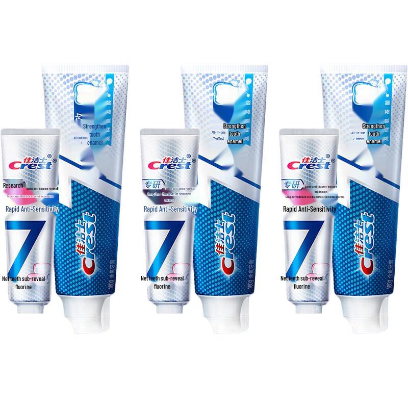 

Crest Rapid Sensitive & Strong Enamel Toothpaste 3-Pack