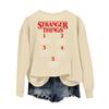 Women's Casual Round Neck Long Sleeve Valentine's Day Printed Pullover Top