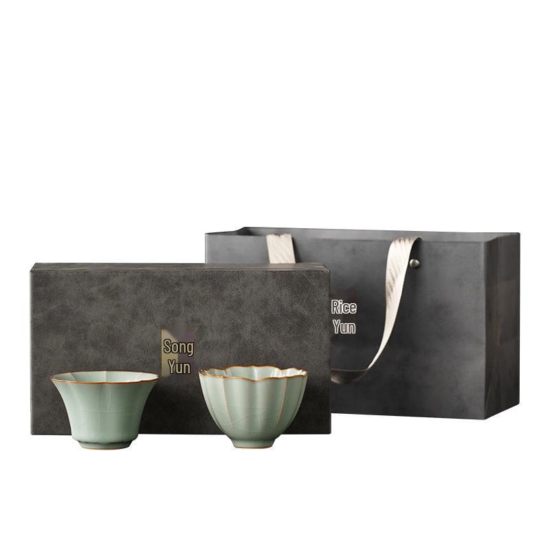 Tang Feng Li Guilian Ru Ware Master Tea Cup Gift Set