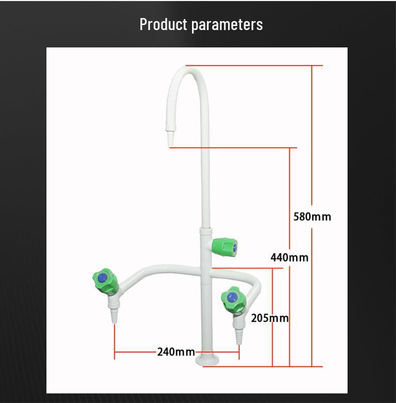 Tragbarer Dual-Use Augenspülhahn für Labor: Desktop & Handheld