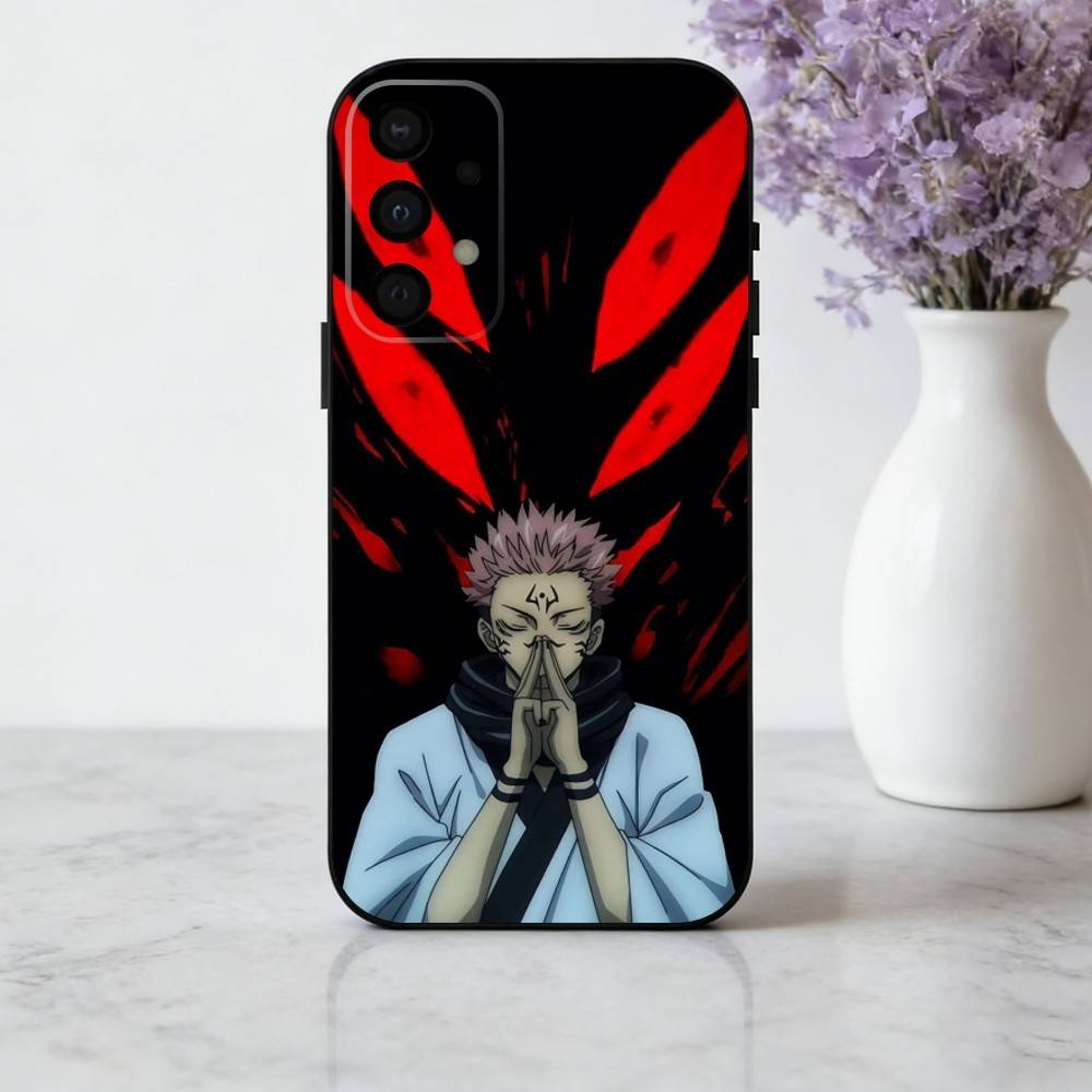 R-Ryomen S-Sukuna J-J-Jujutsu K-Kaisen-N Phone Case For Samsung Galaxy A73,A72,A71,A70,A53,A52,A51,Soft Silicone Black Cover