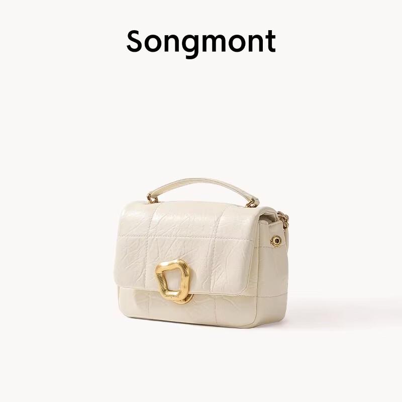 Songmont Small Chocolate Crossbody Bag