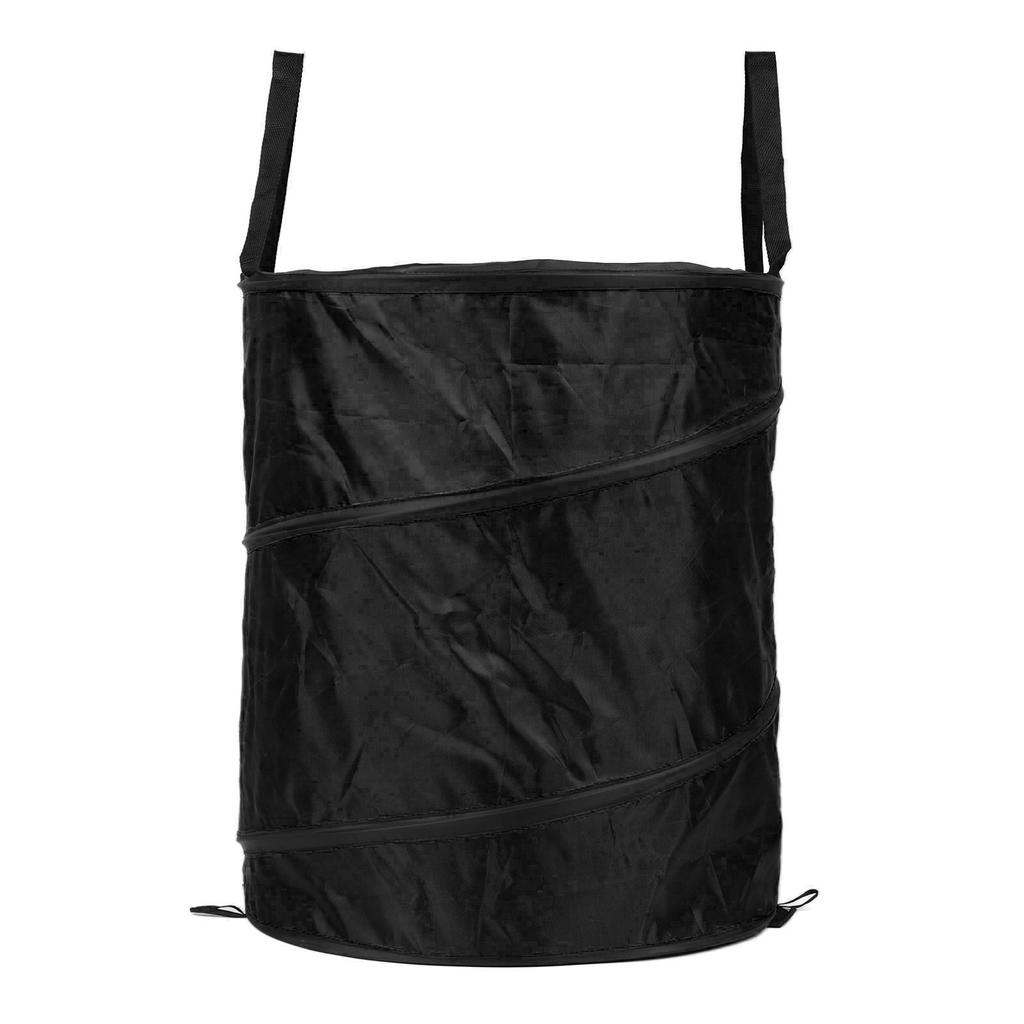 Collapsible Trash Can Waterproof Oxford Cloth Portable Camping Trash Can for Outdoor Balcony Garden