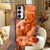 Phone Case: 2D Flat Samsung Galaxy A34 A35 M05 M06 S20 S22 S21 FE Plus 5G Protective Case, Couples Style, Warm Plush, Christmas and Halloween Gift