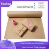 Coreless Multicolor Kraft Paper Roll for DIY Crafts, Gift Wrapping, Sketching, and Painting