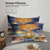 Twin Size Bedding Set Softville Cozy Town Cute Fern The Quilt Fox With Duvet Cover  Pillowcase For Children'S Bedroom Decor