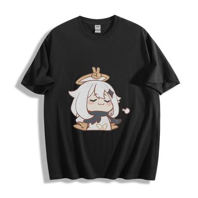 Genshin Impact Paimon T-Shirt - Fröhlicher Guide Design Unisex T-Shirt