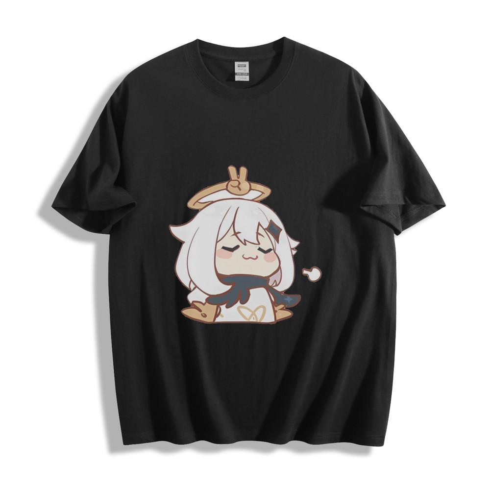 

Футболка Genshin Impact Паймон - Дизайн Веселый Гид Унисекс S