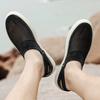 Mesh Closed Toe Sandals Slides Half Shoes For Men Mules Slip On Flats Outdoor Backless Loafers Slippers Semi-Drag Casual Shoes