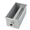 Flowing Heart Cake Mold Bread Baking Pan Non-Stick Loaf Pans Toast Box Alloy Square Heat Resistant Cake Mold With Removable Tube