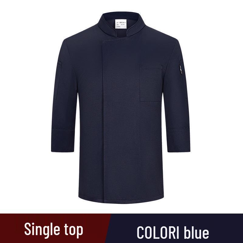 Autumn Short-Sleeve Chef Uniform for Hotel Catering and Kitchen Staff