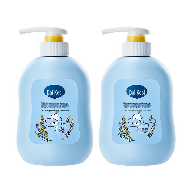 Dcare Kids Oat Milk Shampoo & Body Wash, 500ml – Gentle, Moisturizing Cleanser for Ages 3+